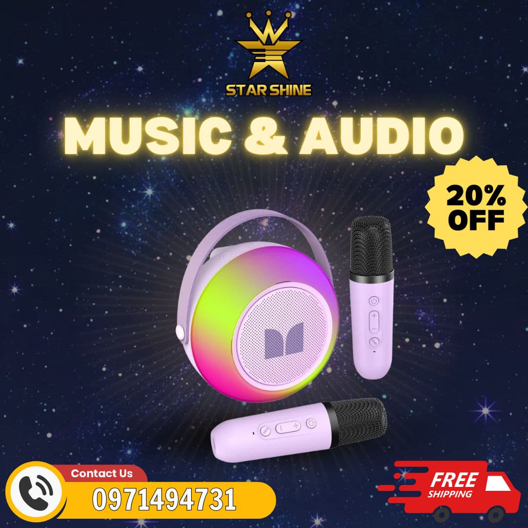 LOA KARAOKE MINI DI ĐỘNG MONSTER M8